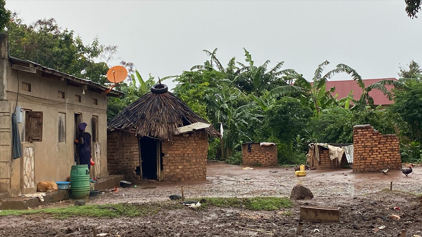 Example of Delapidated Housing in Uganda