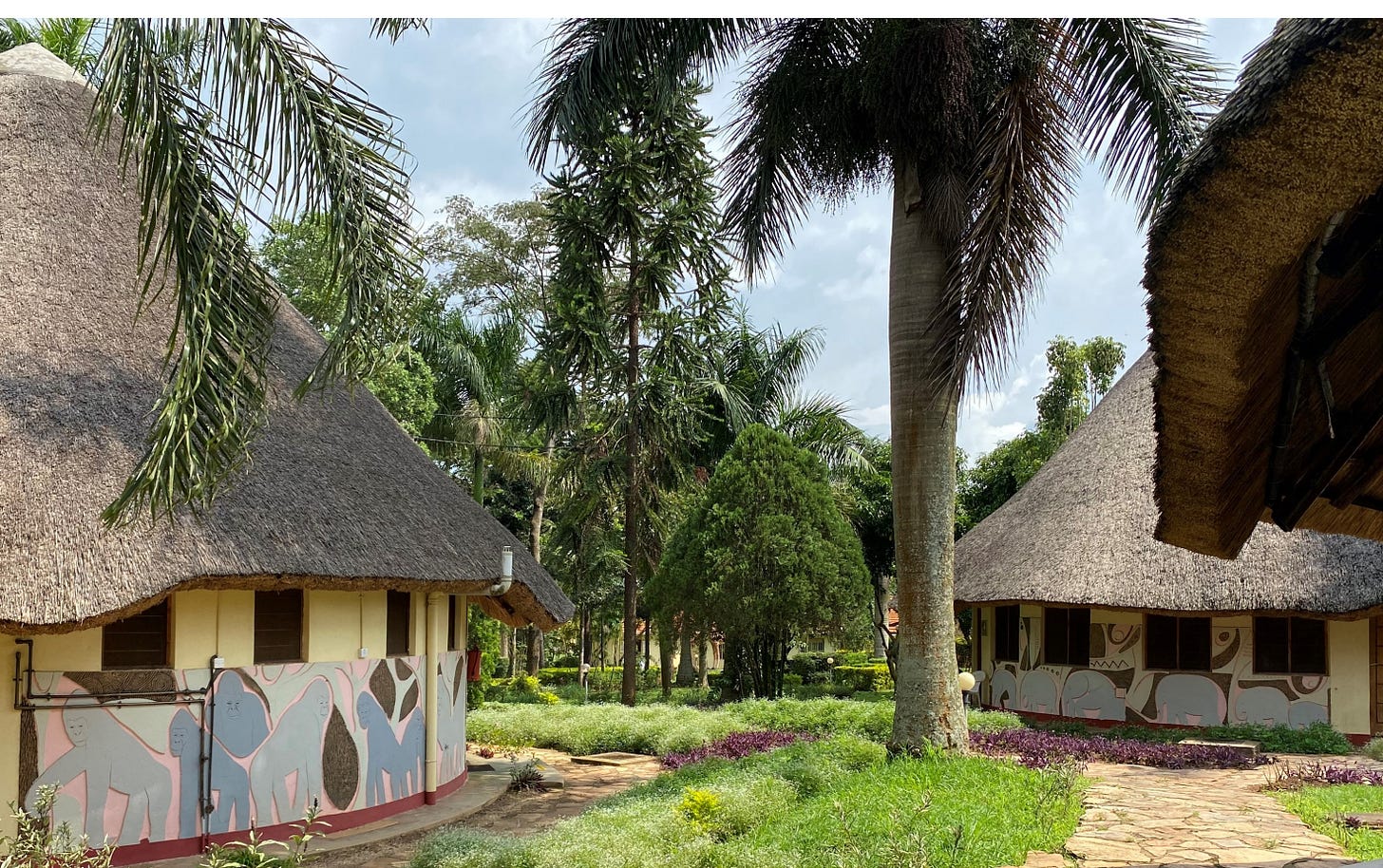 africa village house